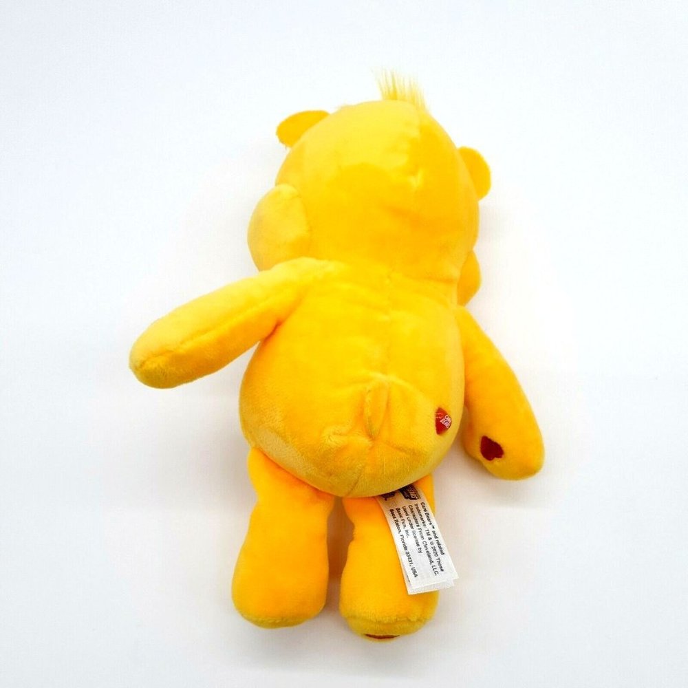Care Bear Funshine Bear Yellow 10" Plush Stuffed Toy  Sanitized 2020 Sunglasses - Picture 6 of 10